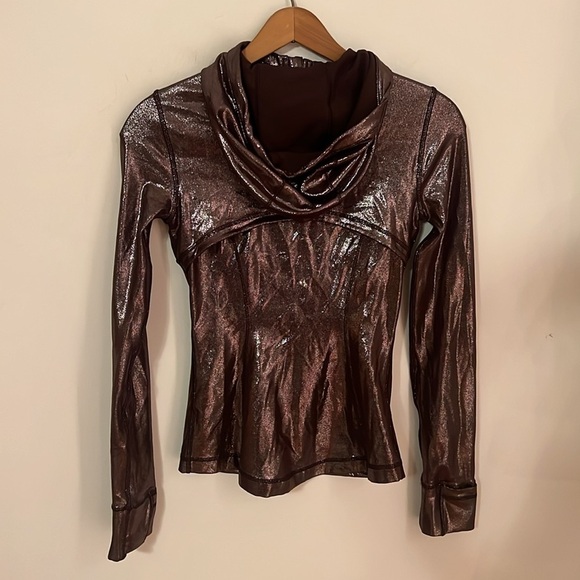 Lululemon Define Jacket Radiate Foil French Press Metallic Limited Edition Sz 2 - Picture 10 of 17